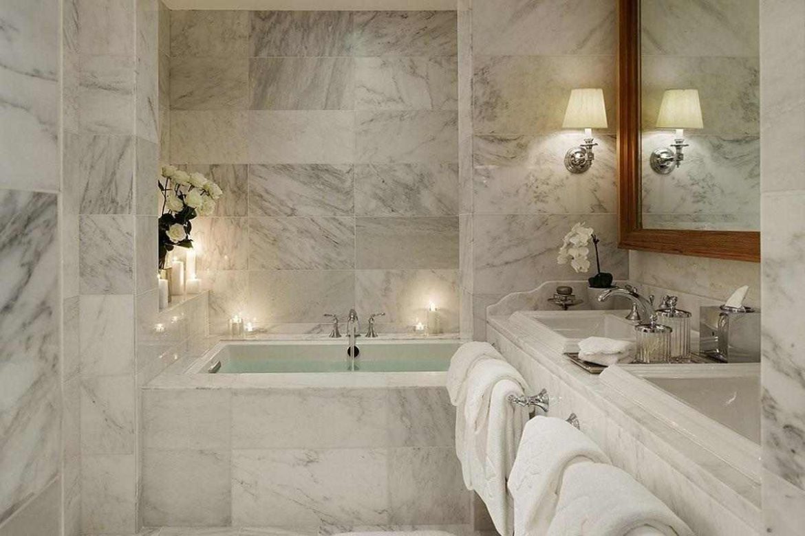 Using marble in bathrooms and its prices