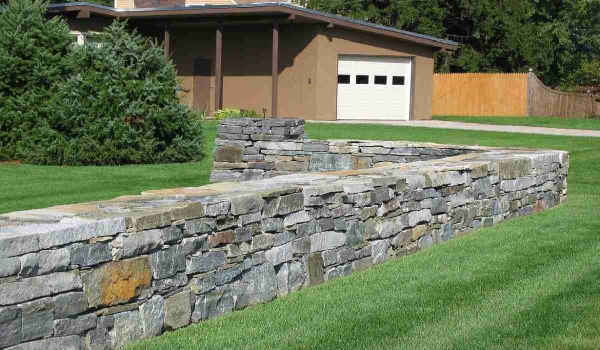 Different granite stone wall sizes and price