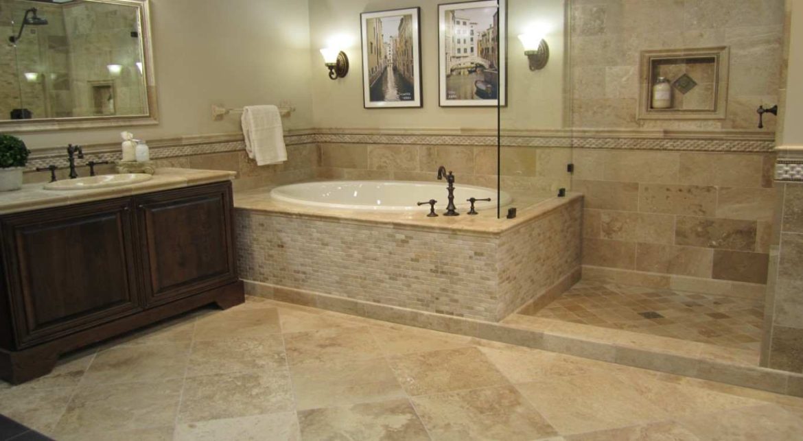 Travertine Tiles and Slabs for Bathroom Bbq Flooring