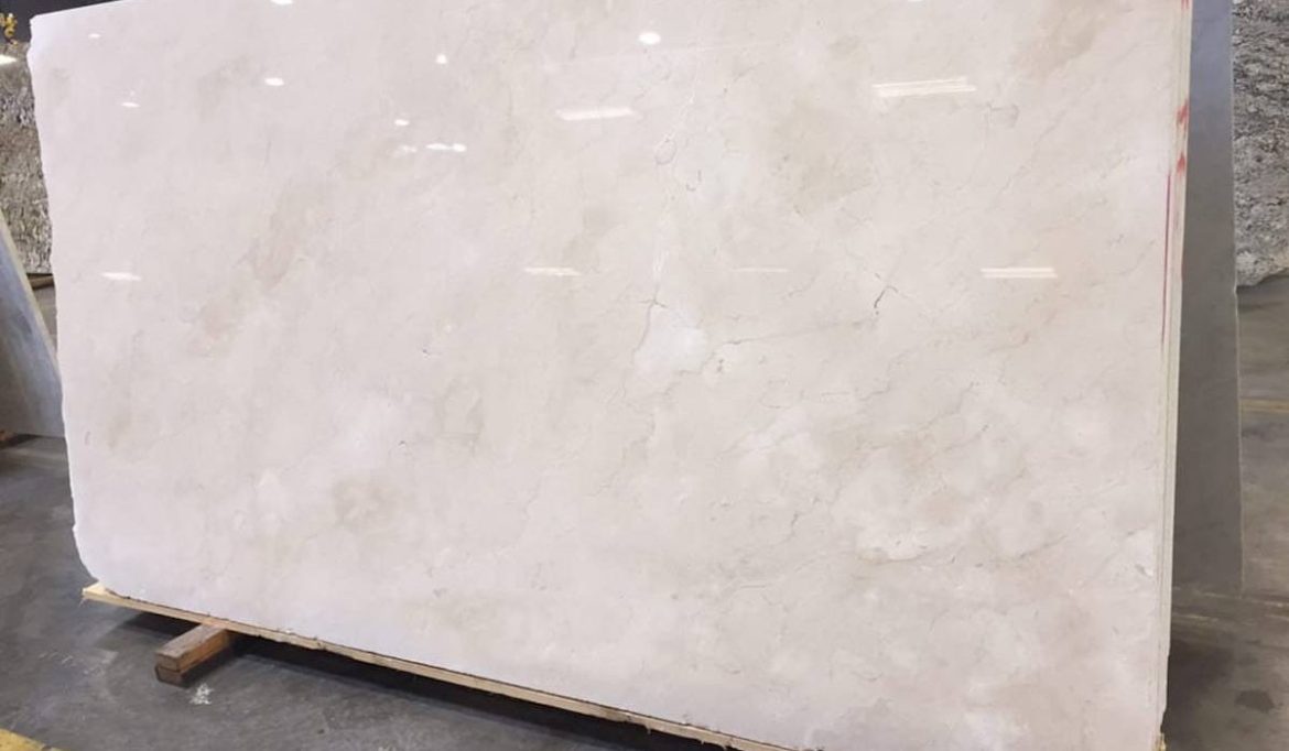 crema marfil marble slab price per square foot