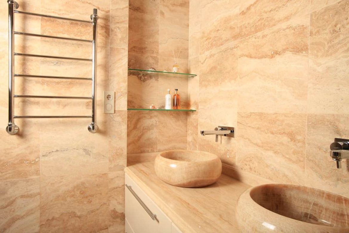 standard travertine colors and price per meter